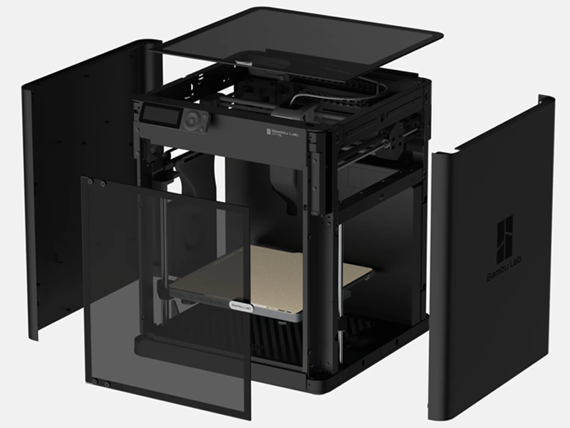 The chassis of the P1S printer
